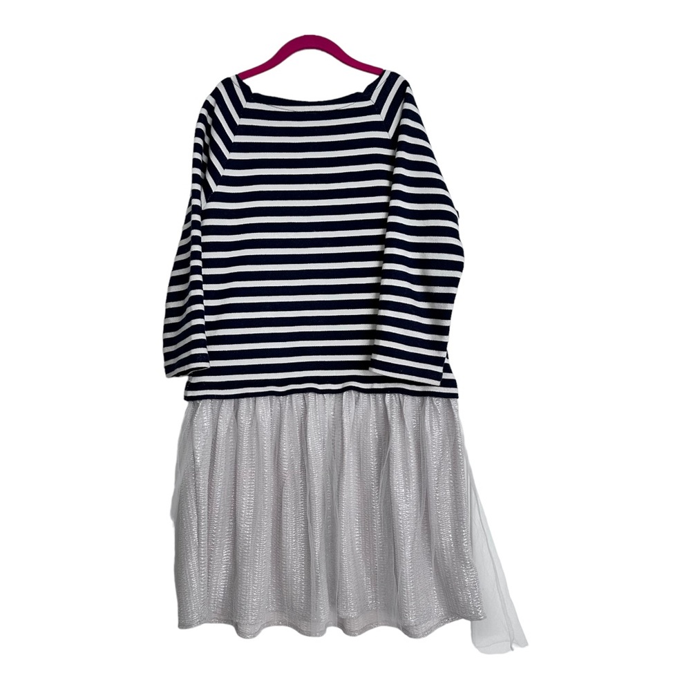 Crewcuts Tulle Sweatshirt Dress